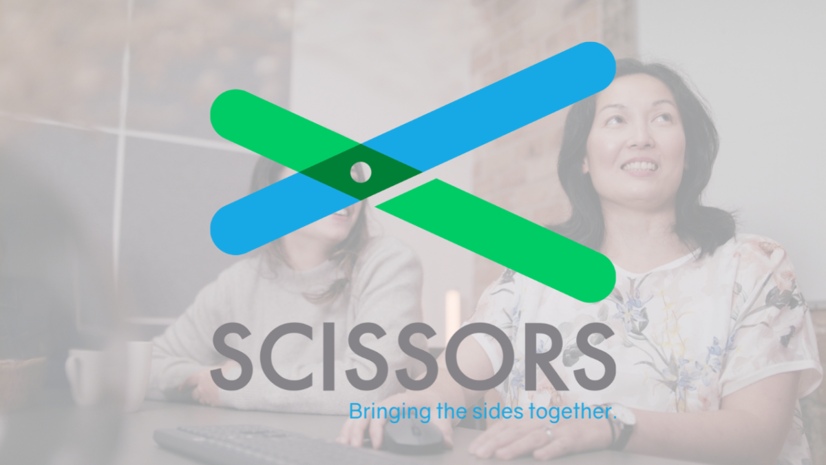 Scissors: bringing the sides together