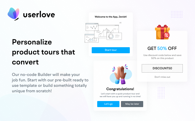 Userlove Onboarding Product Tour