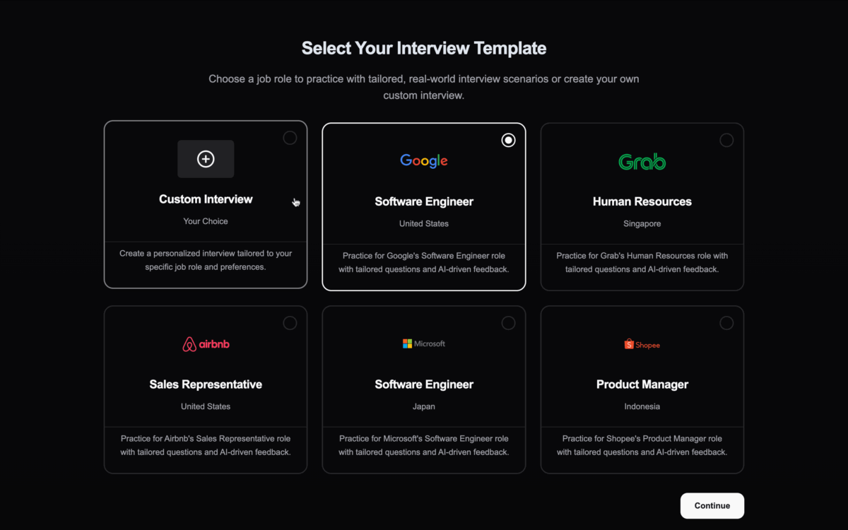 getmockinterview select interview