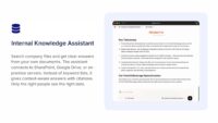 AI Internal Knowledge Search Assistant.